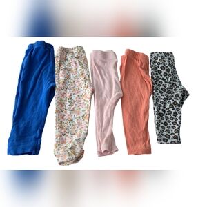 Bundle baby girl pants. 6-9M